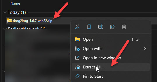 Extract Dmg2img In Windows 11