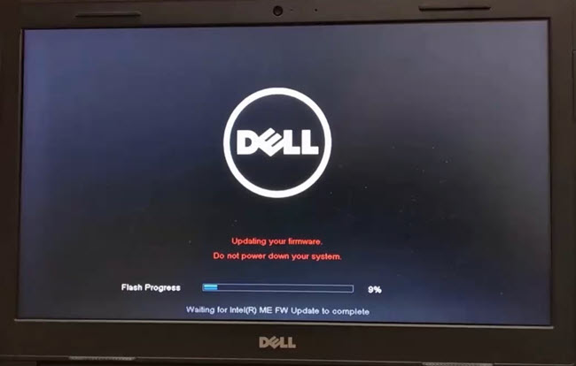 Dell Laptop BIOS Update