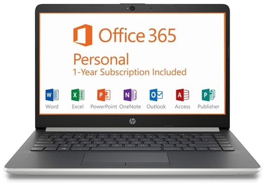 HD Intel N4000 With Office 365
