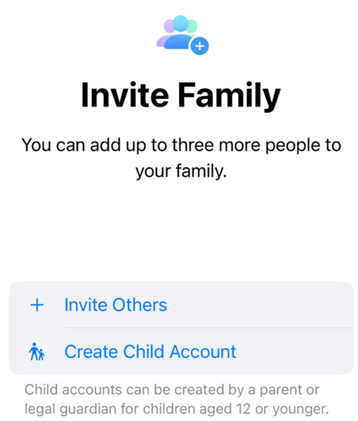 Invite Family Member