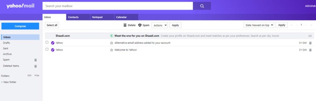 Yahoo Mail