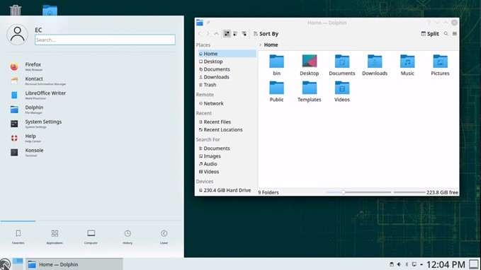 OpenSUSE KDE