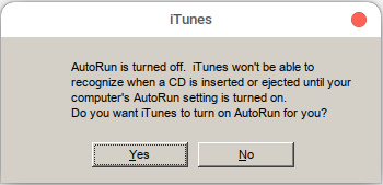 iTunes installation