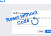 How to Recover Facebook Password Without Confirmation Reset Code