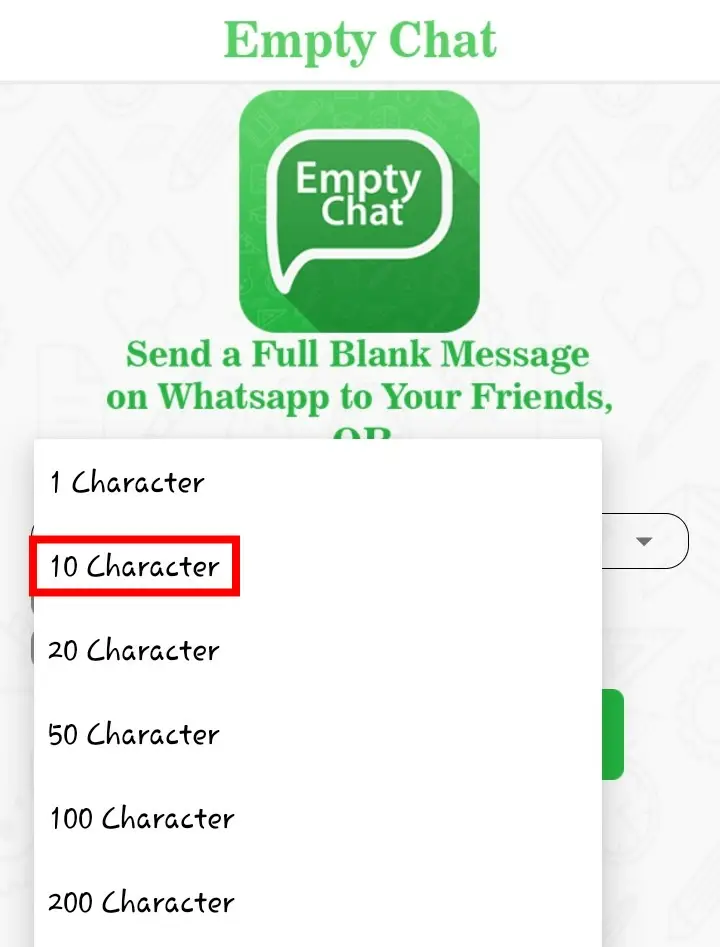Empty Chat App