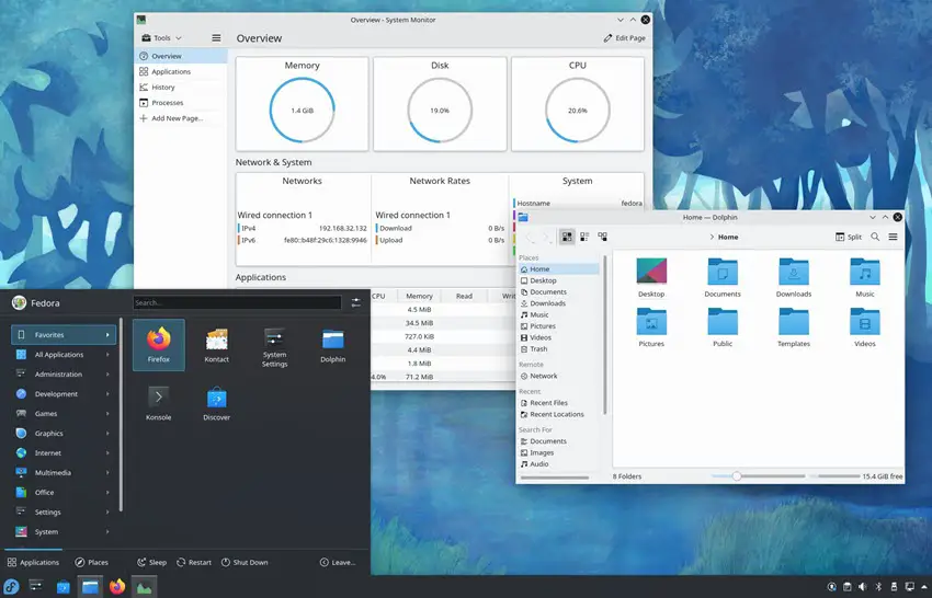 Fedora Desktop KDE
