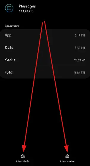 mms app data cache