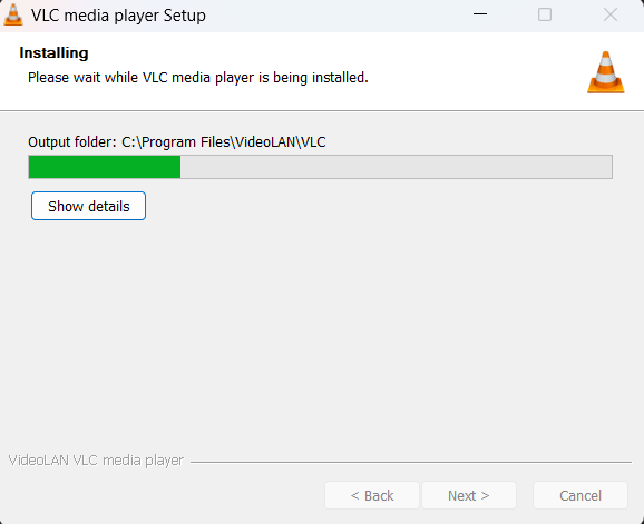 installing vlc media player on windows