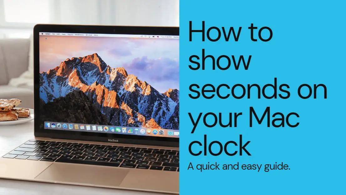 Show Seconds In MacOS
